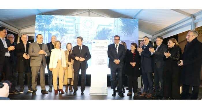 Ο ΠτΔ εγκαινίασε το έργο Μακαρίου – Στασικράτους - Ευαγόρου