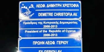 Λεωφόρο Δημήτρη Χριστόφια