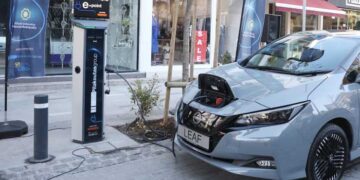 σημεία φόρτισης ηλεκτρικών οχημάτων e-Point στον Δήμο Λευκωσίας