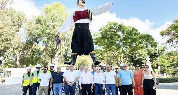 Στη θέση του ο βρακάς για την 62η Γιορτή του Κρασιού του Δήμου Λεμεσού