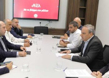 Συνάντηση Παγκύπριας Ένωσης Προσφύγων με Στέφανο Στεφάνου