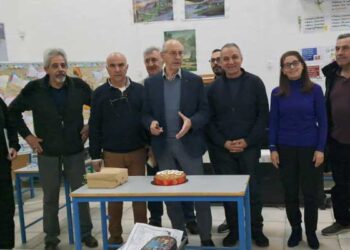 Κοπή βασιλόπιτας στον Δήμο Κυθρέας