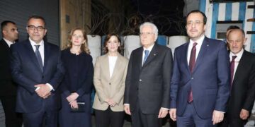 Επίσκεψη του Προέδρου της Ιταλίας στο Δημαρχείο Λευκωσίας