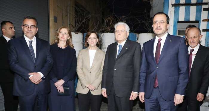 Επίσκεψη του Προέδρου της Ιταλίας στο Δημαρχείο Λευκωσίας