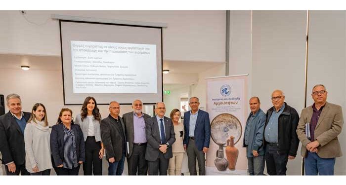 Ανεύρεση και ανάδειξη αρχαιοτήτων κατά τις εργασίες του Μεγάλου Αντιπλημμυρικού Έργου του Κέντρου της Λεμεσού