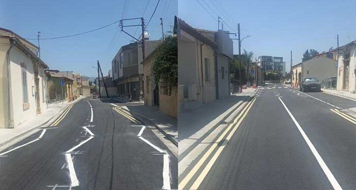 Συνέχιση κατασκευαστικών εργασιών στην οδό Ν.Θ. Ιωάννου στο Καϊμακλί