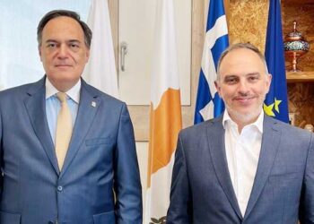 Συνάντηση Δημάρχου Λευκωσίας με τον Πρέσβη της Ελλάδας