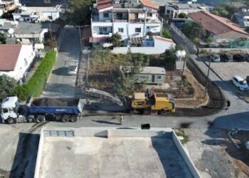 Επίσκεψη Δημάρχου και Προέδρου ΕΟΑ Λάρνακας σε έργα στην περιοχή Αγίου Λαζάρου