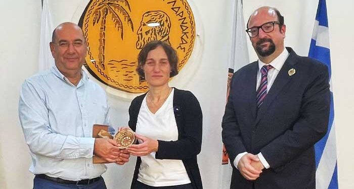 Συνάντηση Δημάρχου Λάρνακας με τη νέα Πρέσβειρα της Γαλλίας στην Κύπρο
