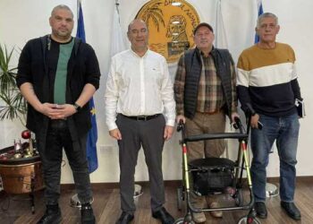 Συνάντηση Δημάρχου Λάρνακας με την Παγκύπρια Οργάνωση Αποκατάστασης Αναπήρων