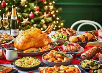 χριστουγεννιάτικο τραπέζι