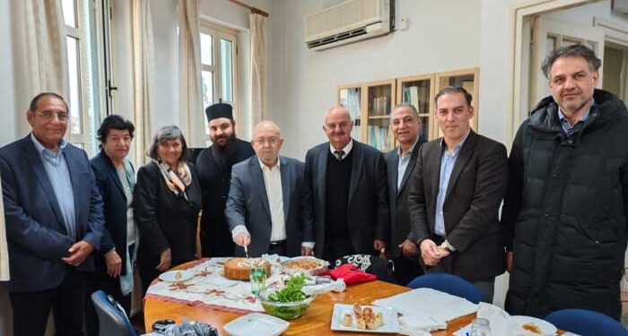 Κοπή Βασιλόπιττας Επιτροπής Κατεχόμενων Δήμων