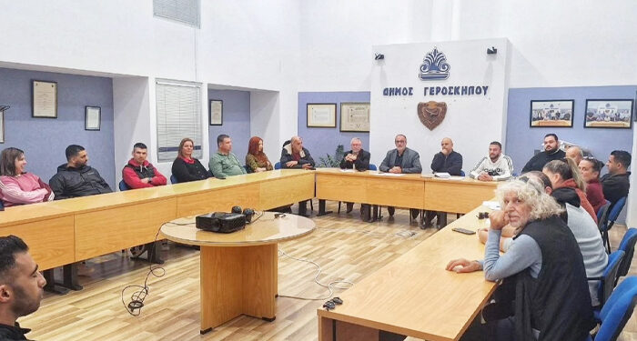 Συνάντηση Δημάρχου Ιεροκηπίας με καταστηματάρχες του ιστορικού κέντρου της Γεροσκήπου