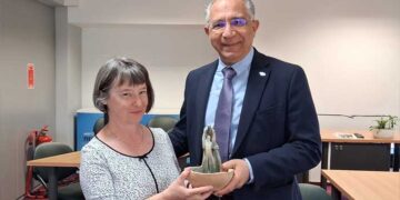 Επίσκεψη στον ΕΟΑ Λεμεσού από την Πρέσβειρα της Αυστρίας στην Κύπρο