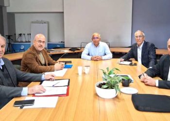 Συνάντηση Προέδρου ΕΟΑ Λεμεσού με τον Πρόεδρο του Κοινοτικού Συμβουλίου Δυμών