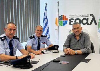 Συνάντηση Προέδρου ΕΟΑ Λάρνακας με τον νέο Αστυνομικό Διευθυντή Λάρνακας