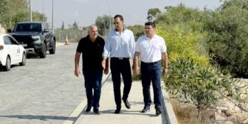 Παραδόθηκε στην κυκλοφορία το οδικό δίκτυο στον ποταμό Λιοπετρίου