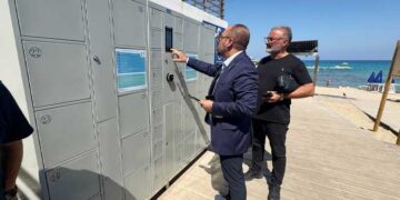 Έξυπνα safe boxes στο παραλιακό μέτωπο Παραλιμνίου – Δερύνειας