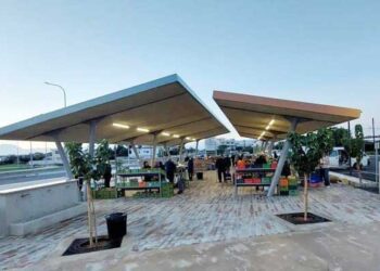 λαϊκή αγορά Δερύνειας