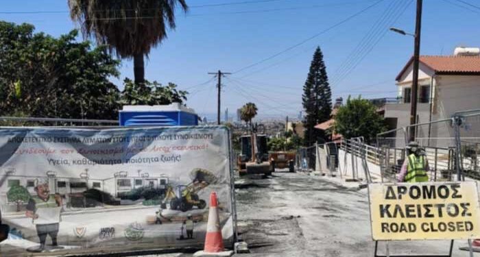 Σε εξέλιξη οι εργασίες αποχέτευσης στην αυτοστέγαση Κάτω-Πάνω Πολεμιδιών και Μουτταγιάκας