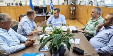 Οι Πρόεδροι των Επαρχιακών Οργανισμών Αυτοδιοίκησης (ΕΟΑ) συναντήθηκαν την Τετάρτη 22 Ιουλίου 2026 με τον Πρόεδρο του Κινήματος ΑΛΜΑ, Οδυσσέα Μιχαηλίδη