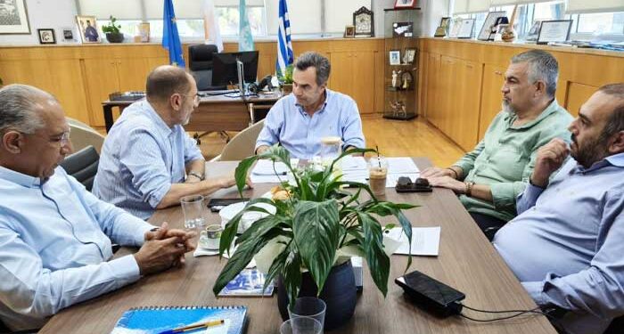 Οι Πρόεδροι των Επαρχιακών Οργανισμών Αυτοδιοίκησης (ΕΟΑ) συναντήθηκαν την Τετάρτη 22 Ιουλίου 2026 με τον Πρόεδρο του Κινήματος ΑΛΜΑ, Οδυσσέα Μιχαηλίδη
