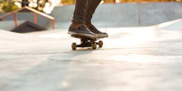 Skateboarding
