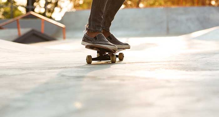 Skateboarding